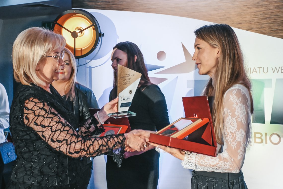 Gala konkursu "Tytani Przedsiębiorczości Powiatu Wejherowskiego" za rok 2023