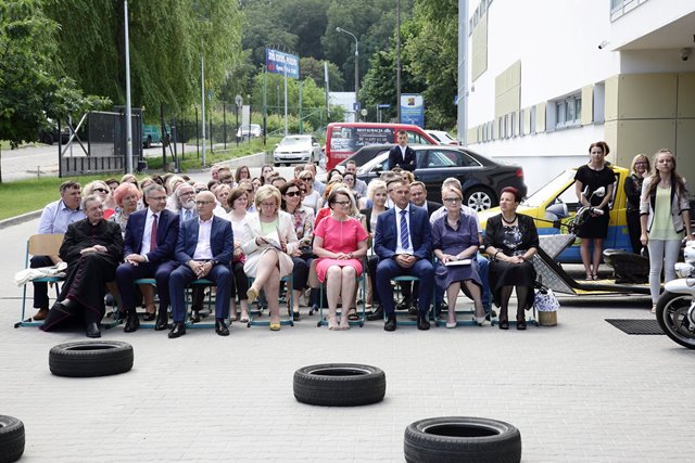 Uroczyste otwarcie Pawilonu 6 pracowni zawodowych w Powiatowym Zespole Szkół nr 4 w Wejherowie